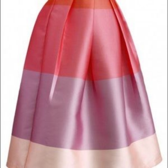 🌹ChicWish Striped Pleated Midi Skirt - Picture 4 of 8